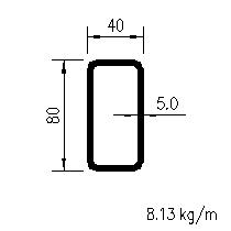 CFRHS 80x40x5,0