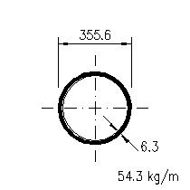 HFCHS 355,6x6,3