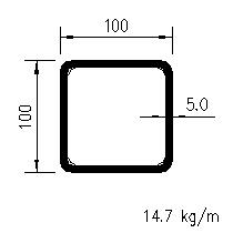 HFSHS 100x100x5,0